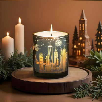 Christmas Gift Basket for Women – Cozy Winter Mug Gift Set with Candle, Socks, Gloves & More