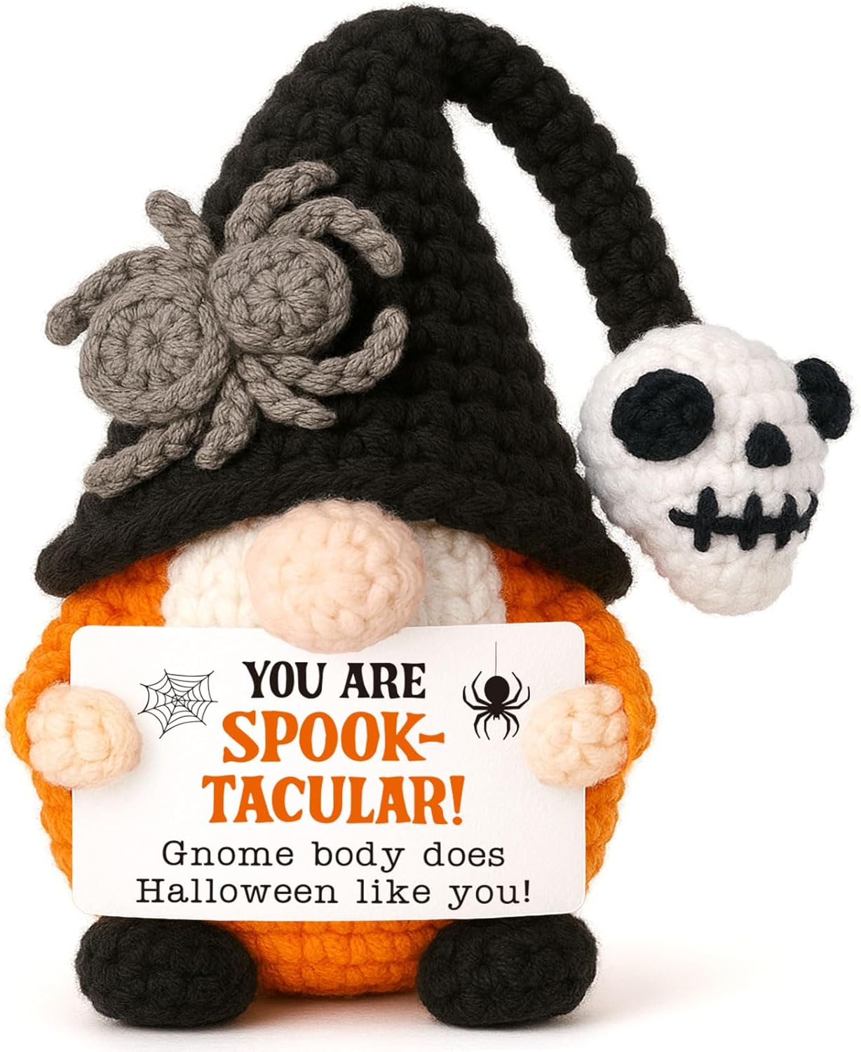 Funny Gnome Christmas Tree Doll – Cute Stocking Stuffer, White Elephant Gift & Office Decor