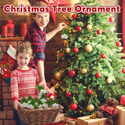 Funny Gnome Christmas Tree Doll – Cute Stocking Stuffer, White Elephant Gift & Office Decor