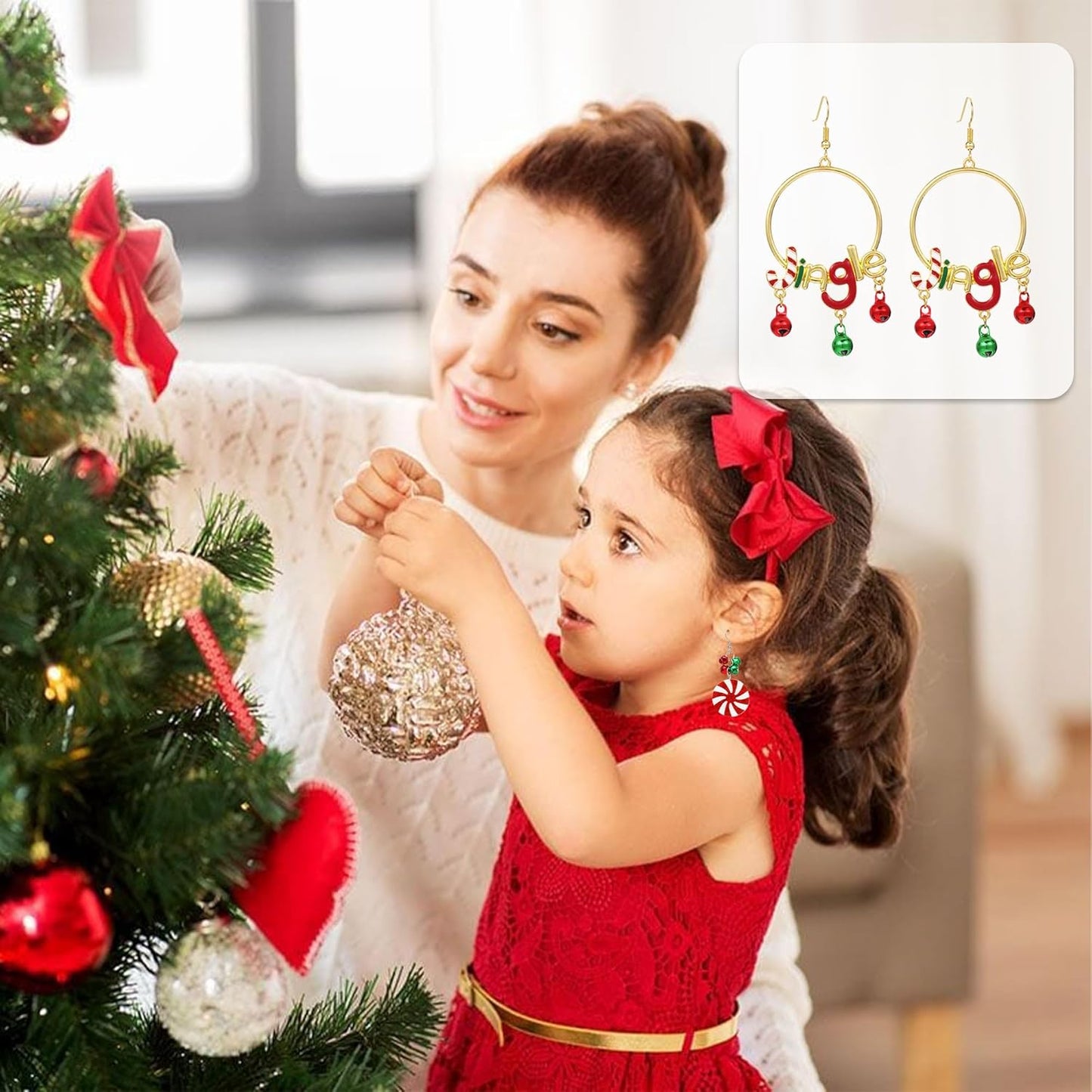 Enchanting Christmas Earring Collection – Festive Holiday Jewelry for Women | Charming Dangle & Stud Designs