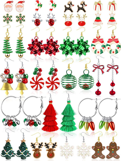 Enchanting Christmas Earring Collection – Festive Holiday Jewelry for Women | Charming Dangle & Stud Designs