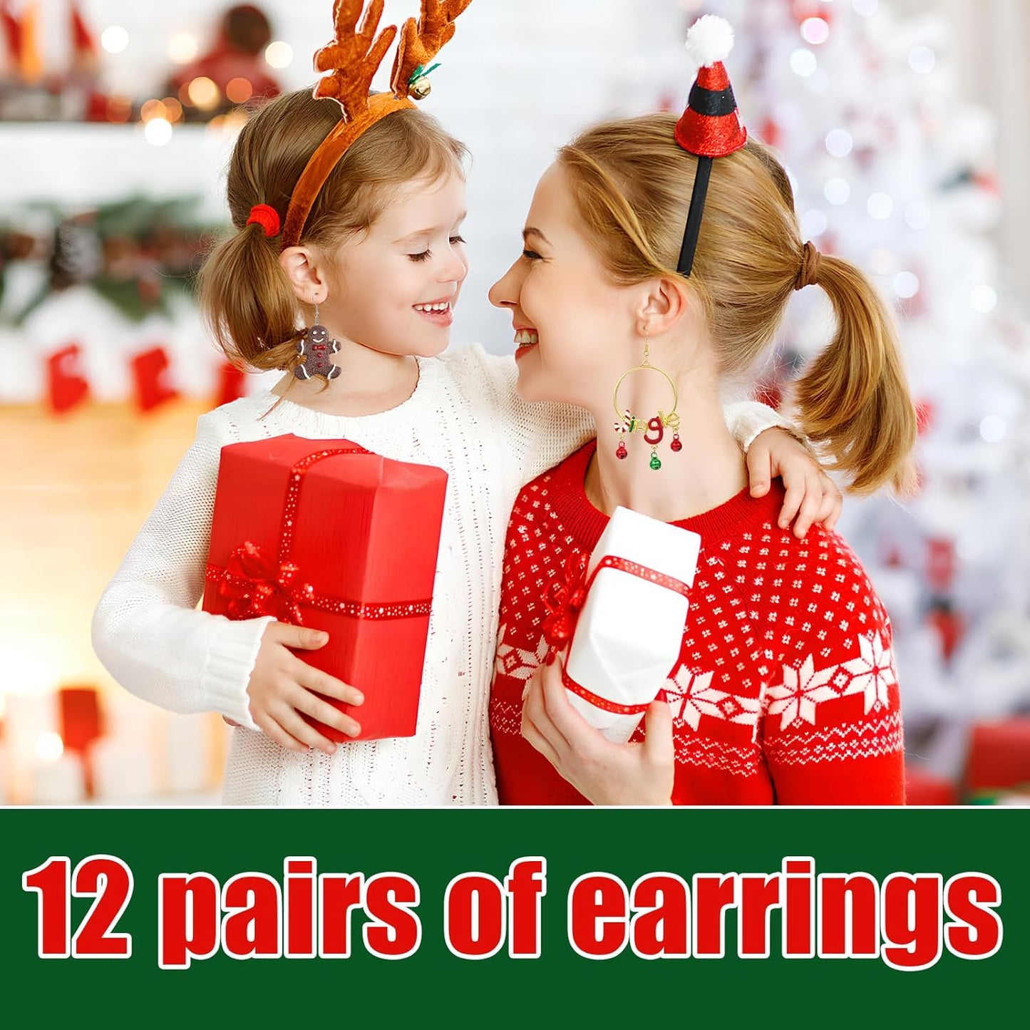 Enchanting Christmas Earring Collection – Festive Holiday Jewelry for Women | Charming Dangle & Stud Designs