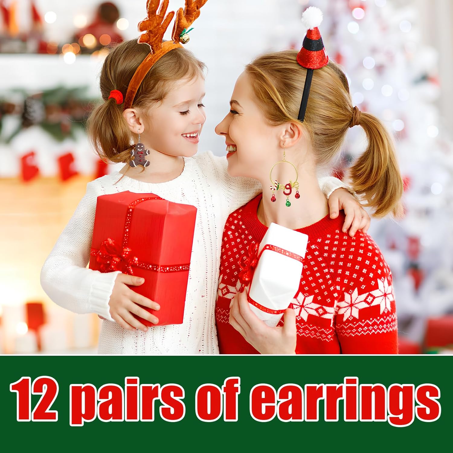 Enchanting Christmas Earring Collection – Festive Holiday Jewelry for Women | Charming Dangle & Stud Designs