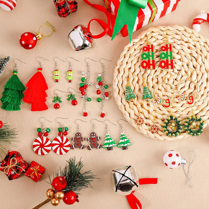 Enchanting Christmas Earring Collection – Festive Holiday Jewelry for Women | Charming Dangle & Stud Designs