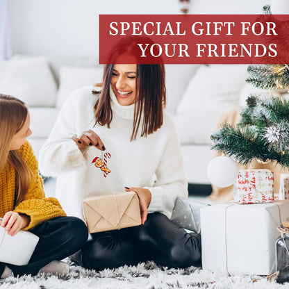 Funny F-Caw-F Chicken Christmas Ornament – Quirky Wooden Hen Gift for Chicken Lovers